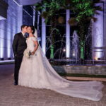 Casamento ao Ar Livre à Noite no Villa Felici Buffet | Noiva Internovias Luísa