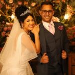 Casamento à noite no Sítio Enfesta | Noiva Internovias Laís