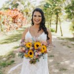 Casamento ao Ar Livre no Sítio Cores de Ipê | Noiva Internovias Clarissa